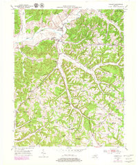 Download a high-resolution, GPS-compatible USGS topo map for Yosemite, KY (1979 edition)