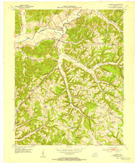 Download a high-resolution, GPS-compatible USGS topo map for Yosemite, KY (1953 edition)