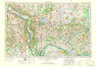 1949 Map of Paducah, 1971 Print