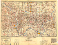 1954 Map of Paducah