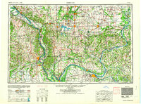 preview thumbnail of historical topo map of Paducah, KY in 1964