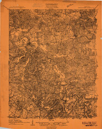 1909 Map of Dawson Springs
