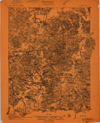 1911 Map of Dunmor