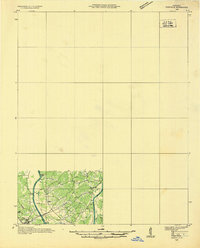 1936 Map of Eddyville