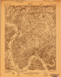 1928 Map of Eddyville