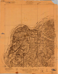 1920 Map of Goloonda