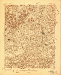 1935 Map of Horse Cave
