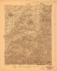 1925 Map of Mount Eden