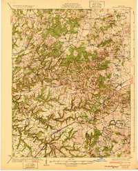 1932 Map of Big Clifty