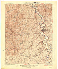 1934 Map of Cynthiana