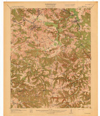 1913 Map of Drakesboro, KY