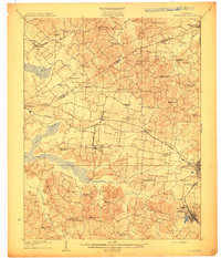 1909 Map of Earlington