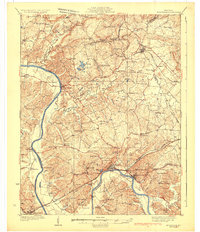 1931 Map of Eddyville