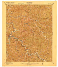 preview thumbnail of historical topo map of Floyd County, KY in 1916