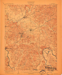 1909 Map of Hartford