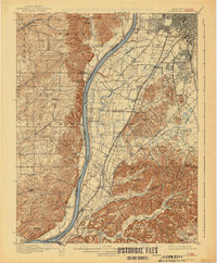 1912 Map of Kosmosdale, 1942 Print