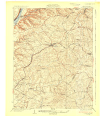 1932 Map of La Grange