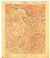 1914 Map of Little Muddy