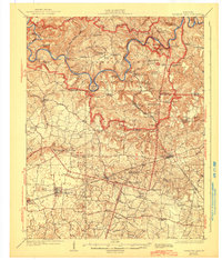 Download a high-resolution, GPS-compatible USGS topo map for Mammoth Cave, KY (1944 edition)