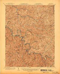 Download a high-resolution, GPS-compatible USGS topo map for Matewan, KY (1945 edition)