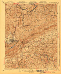 Download a high-resolution, GPS-compatible USGS topo map for Middlesboro, KY (1941 edition)