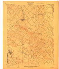 1907 Map of Morganfield