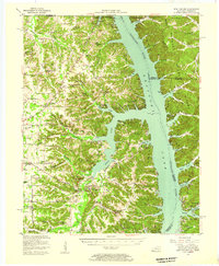 Download a high-resolution, GPS-compatible USGS topo map for New Concord, KY (1957 edition)