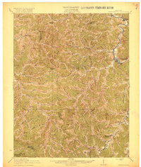 1918 Map of Prestonsburg
