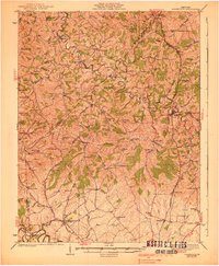 1939 Map of Owen County, KY