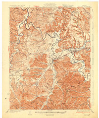 1934 Map of Salt Lick