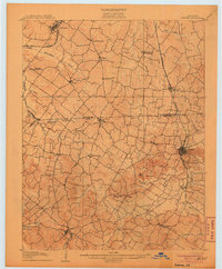 1906 Map of Sebree