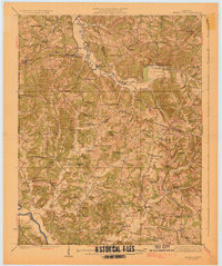 1925 Map of Spring Lick