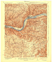 1935 Map of Springdale
