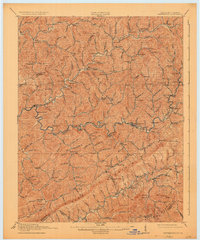 Download a high-resolution, GPS-compatible USGS topo map for Whitesburg, KY (1925 edition)