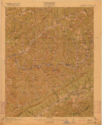 Download a high-resolution, GPS-compatible USGS topo map for Whitesburg, KY (1915 edition)