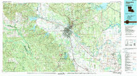 Download a high-resolution, GPS-compatible USGS topo map for Alexandria, LA (1986 edition)