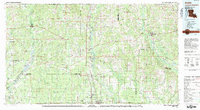 preview thumbnail of historical topo map of Tangipahoa County, LA in 1983