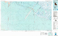 preview thumbnail of historical topo map of Terrebonne County, LA in 1983