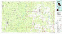 Download a high-resolution, GPS-compatible USGS topo map for DeRidder, LA (1986 edition)