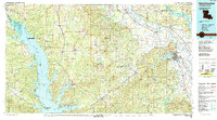 Download a high-resolution, GPS-compatible USGS topo map for Natchitoches, LA (1989 edition)