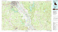 Download a high-resolution, GPS-compatible USGS topo map for Shreveport South, LA (1988 edition)