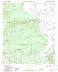 Download a high-resolution, GPS-compatible USGS topo map for Allen, LA (1992 edition)