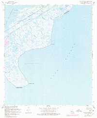 Download a high-resolution, GPS-compatible USGS topo map for Alligator Point, LA (1978 edition)