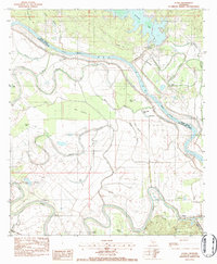 Download a high-resolution, GPS-compatible USGS topo map for Aloha, LA (1984 edition)