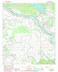 Download a high-resolution, GPS-compatible USGS topo map for Aloha, LA (1992 edition)