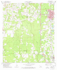 Download a high-resolution, GPS-compatible USGS topo map for Amite, LA (1978 edition)