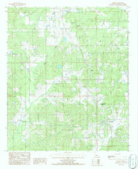 Download a high-resolution, GPS-compatible USGS topo map for Athens, LA (1986 edition)