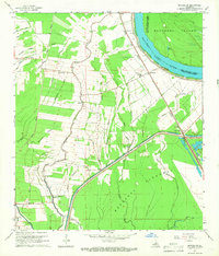 preview thumbnail of historical topo map of Pointe Coupee County, LA in 1965