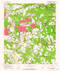 Download a high-resolution, GPS-compatible USGS topo map for Baton Rouge East, LA (1964 edition)