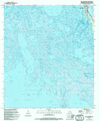 Download a high-resolution, GPS-compatible USGS topo map for Bay Courant, LA (1994 edition)